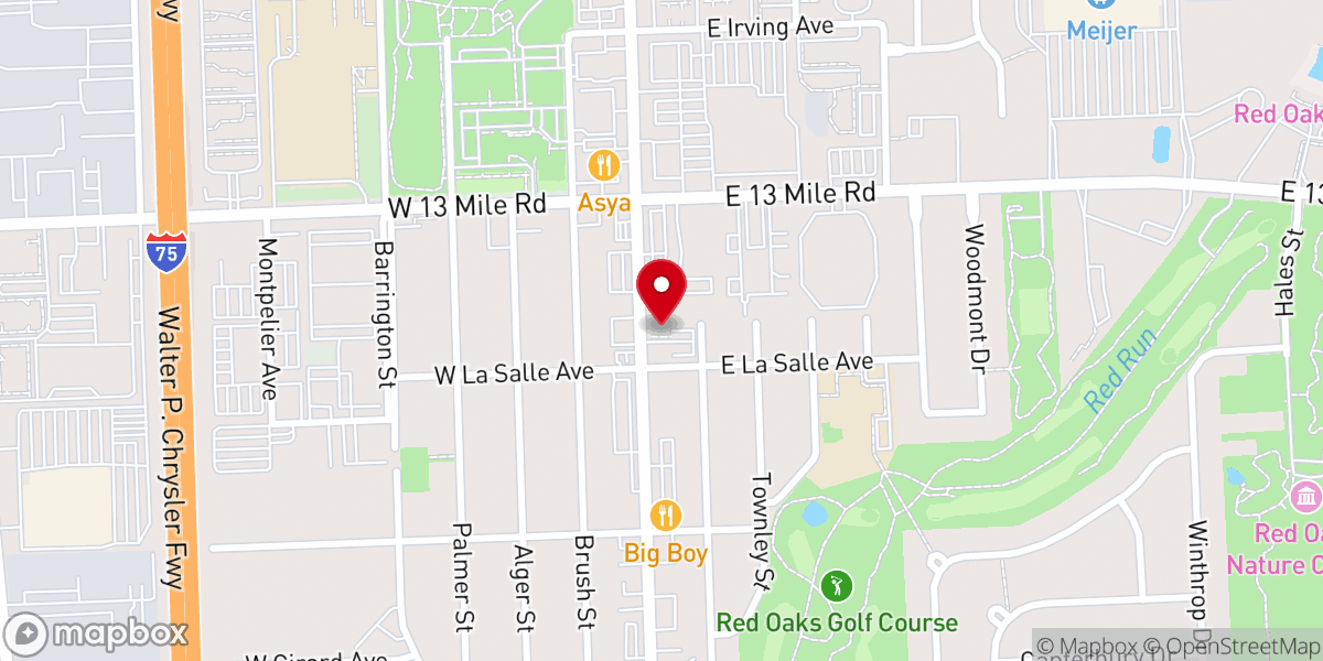 Map showing location of REDOAKS.CHURCH
