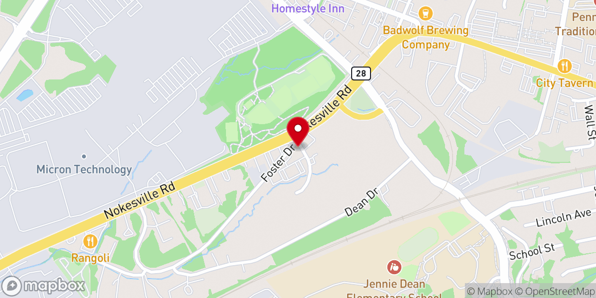 Map showing location of Life Connection Church