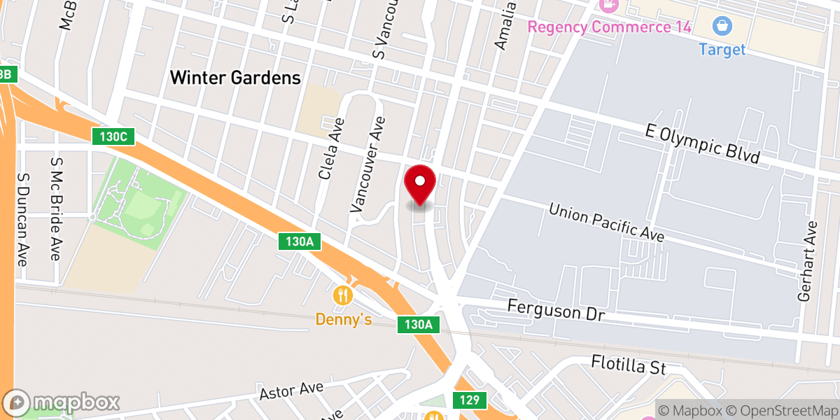 Map showing location of Door of Hope Ministries