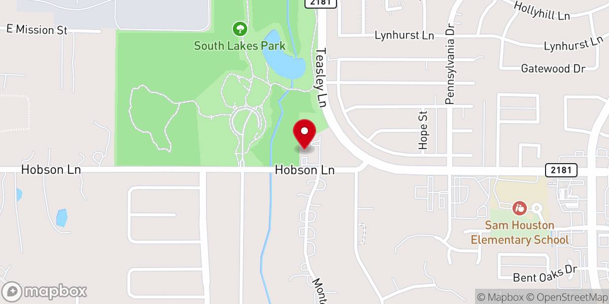 Map showing location of Trinity United Methodist Church