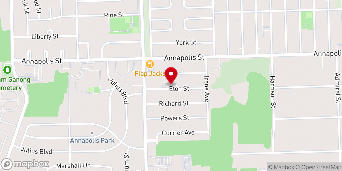 Map showing location of GETHSEMANE MISSIONARY BAPTIST CHURCH