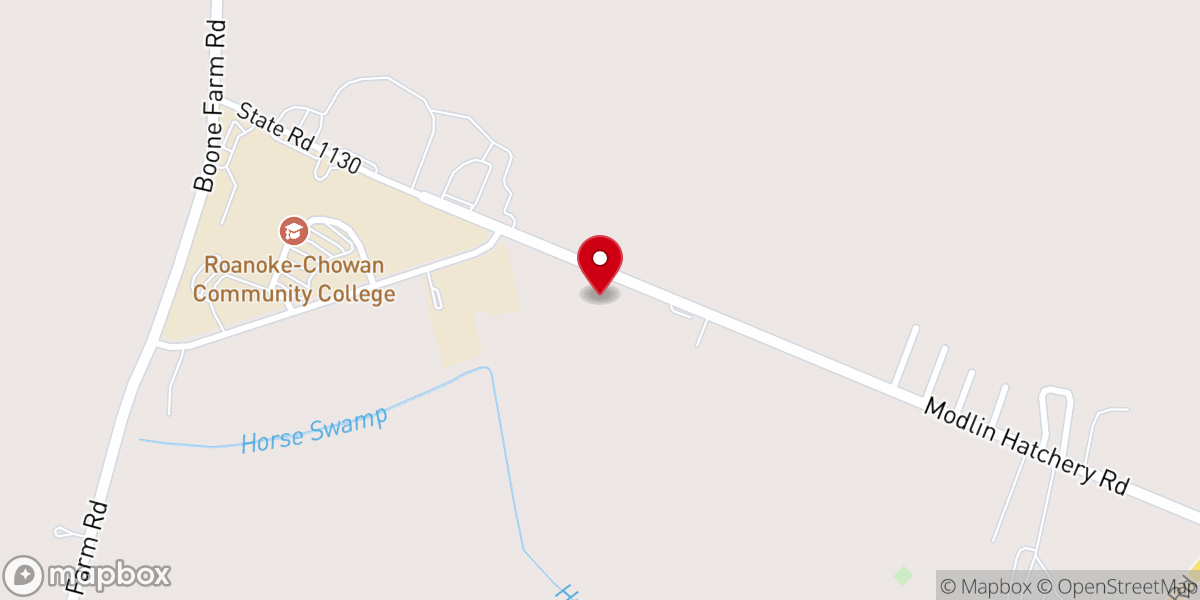 Map showing location of Second Baptist Union Church