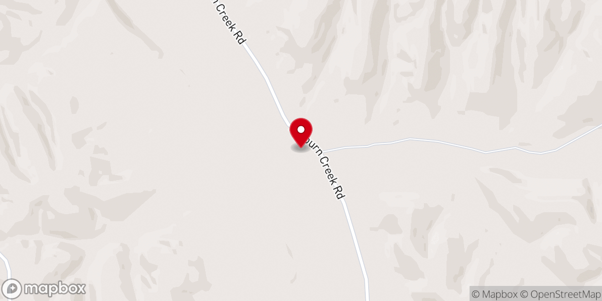 Map showing location of Rayburn Chapel
