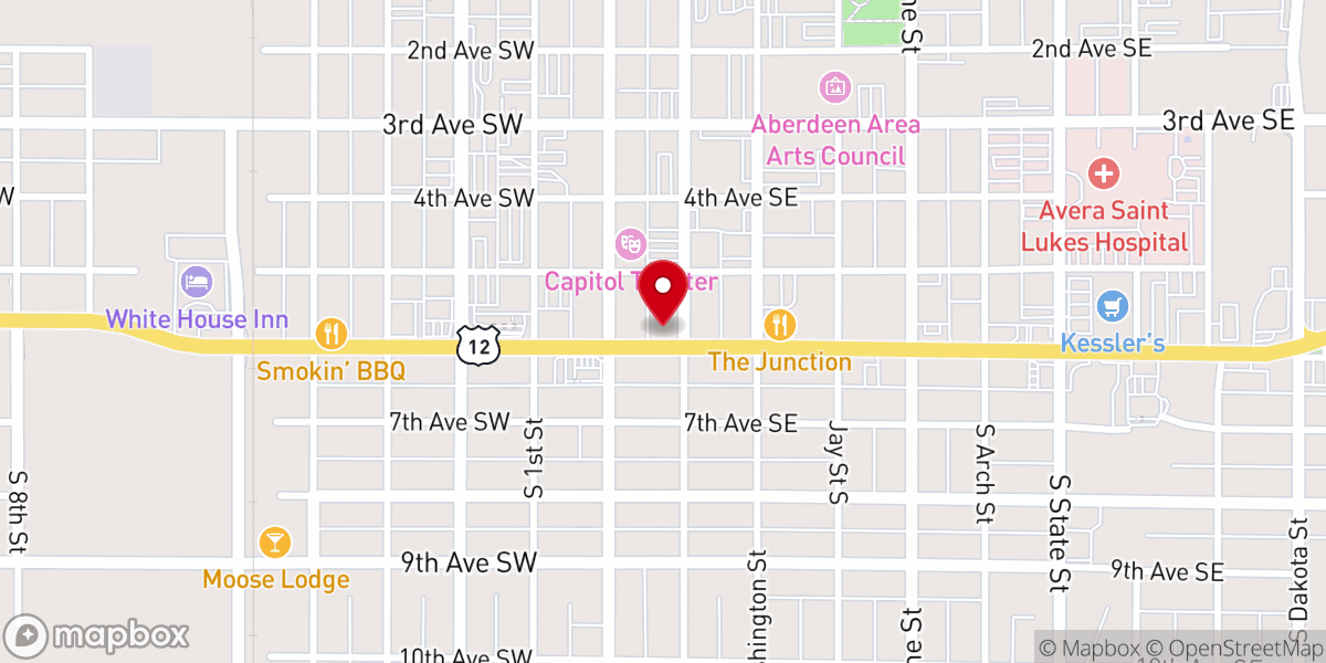 Map showing location of Aldersgate Church