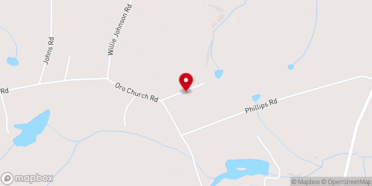 Map showing location of Burnell Harold L