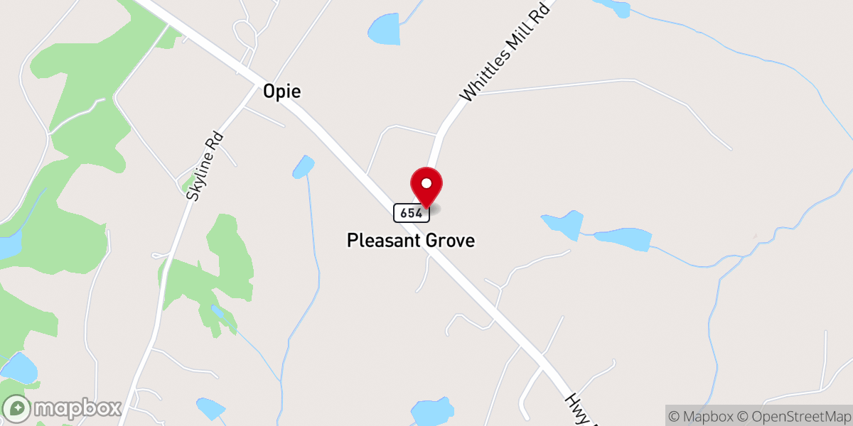 Map showing location of Freedom House Ministries