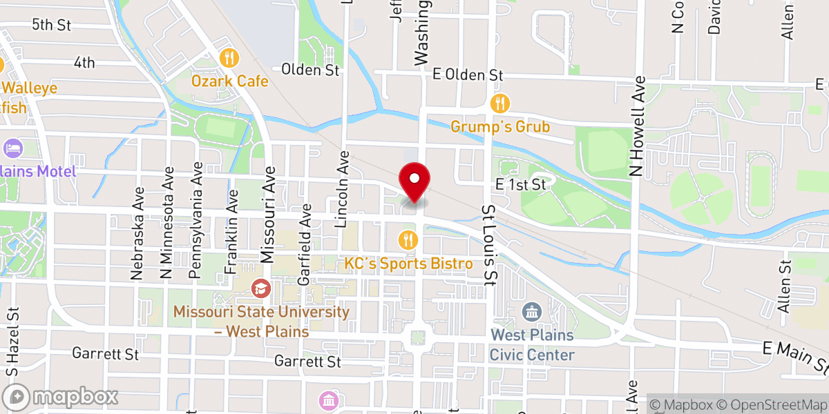 Map showing location of Wages Brewing Company