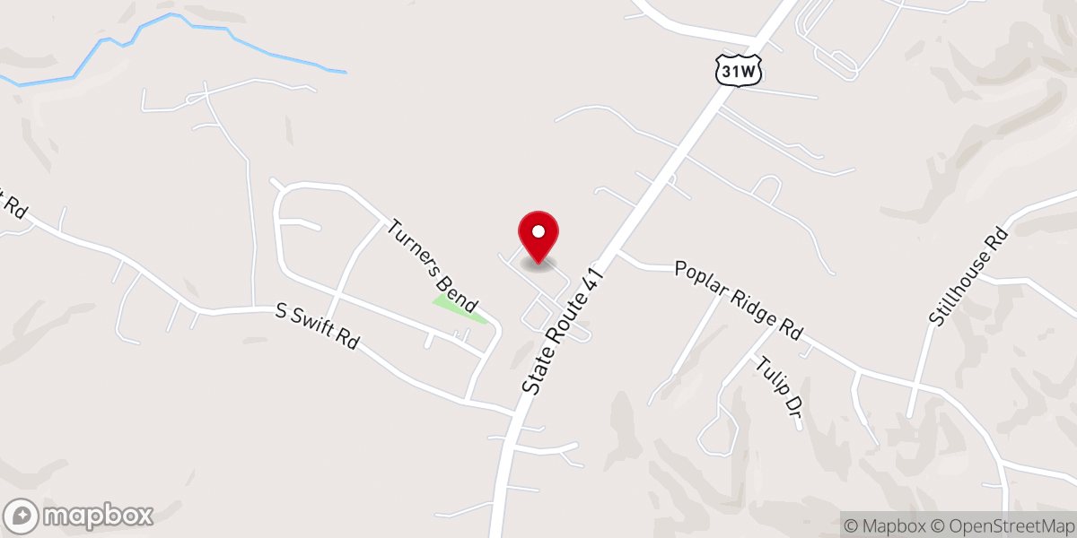Map showing location of Life Christian Academy