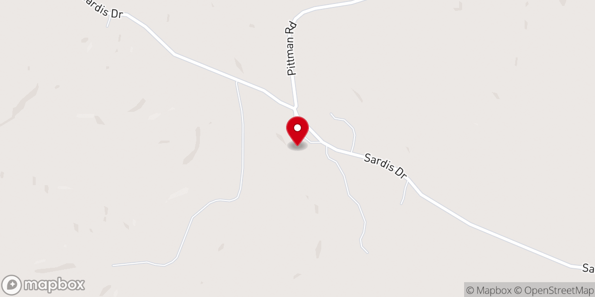 Map showing location of Stuart Chapel