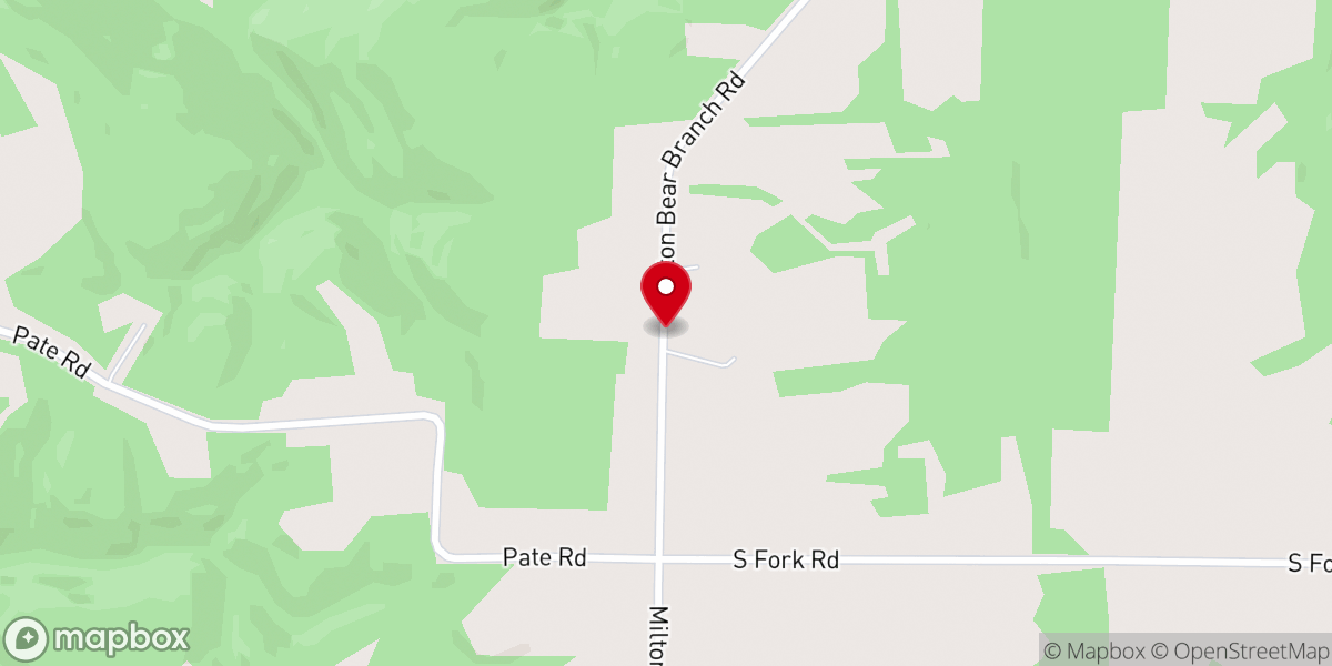 Map showing location of St Peter's Lutheran Church