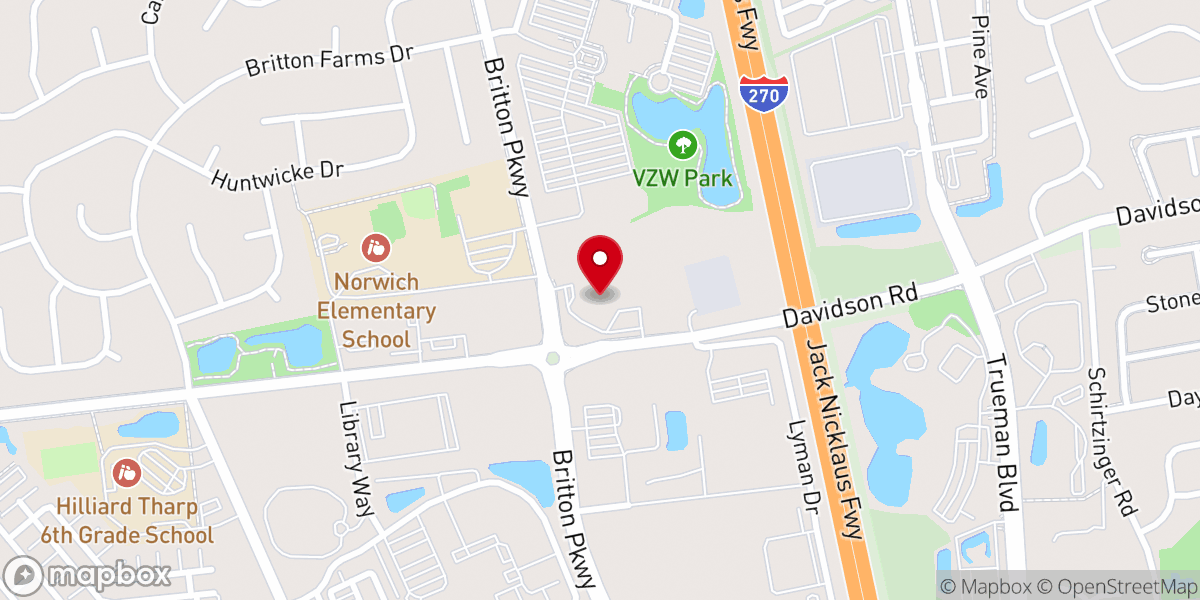 Map showing location of Guide Church - North Campus