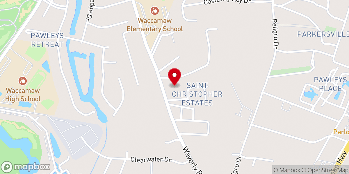 Map showing location of Restored Marriage Ministry