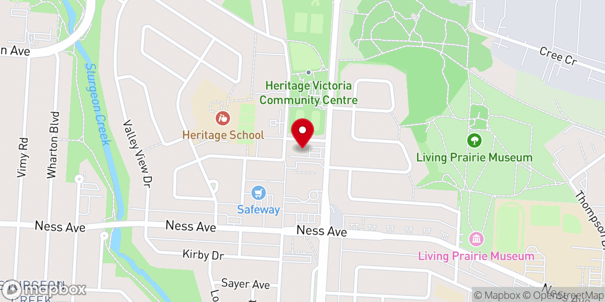 Map showing location of Maranatha Evangelical Free Chu