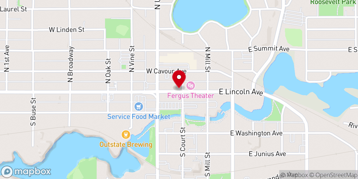 Map showing location of The Way Station Church