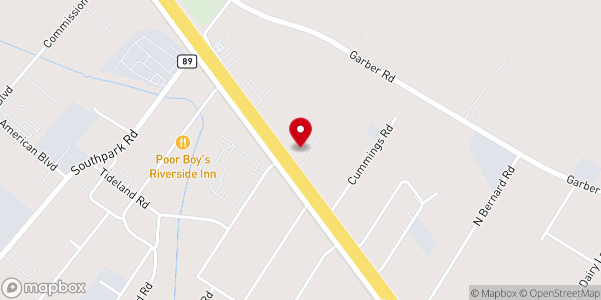 Map showing location of Luxury Limo of Lafayette