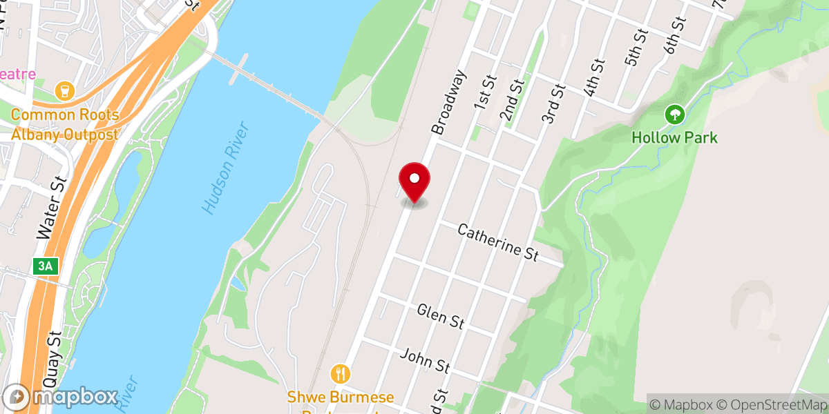 Map showing location of New Hope Family Life Center COGIC