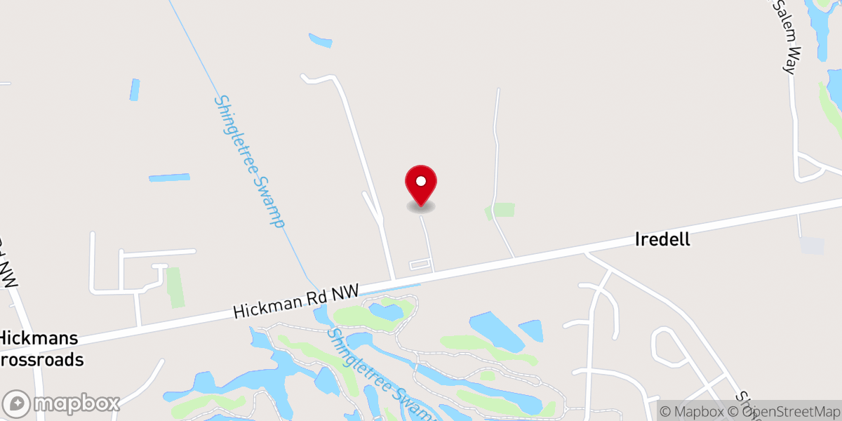 Map showing location of Slate & Cypress Weddings & Estate | Wilmington and Myrtle Beach