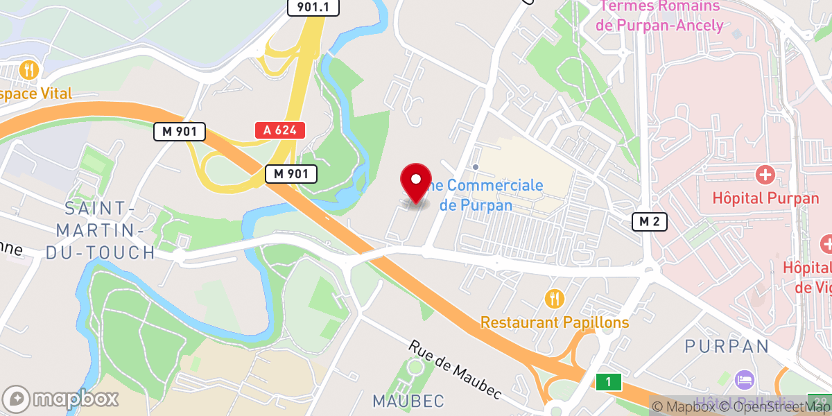 Map showing location of CENTRE EVANGELIQUE RECONCILIATION ET RESTAURATION