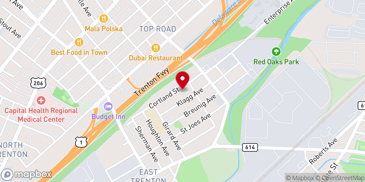 Map showing location of Loving Kindness Witness of Christ