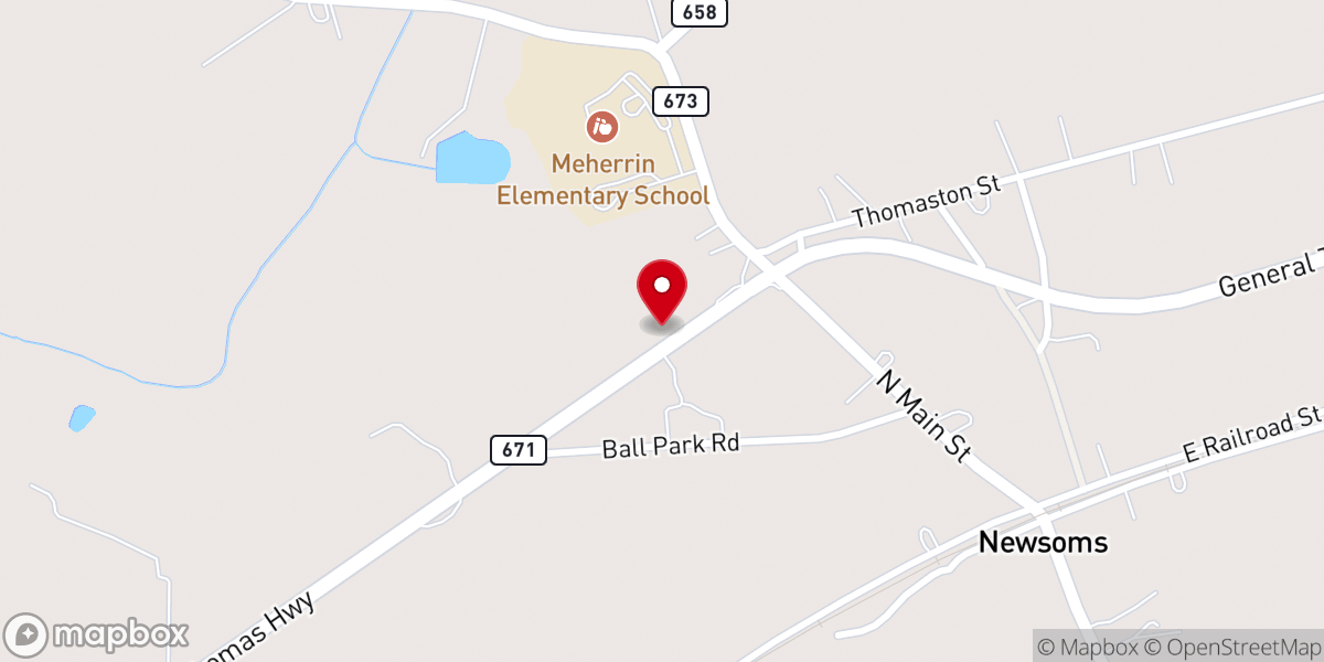 Map showing location of Aquila and Priscilla Ministries