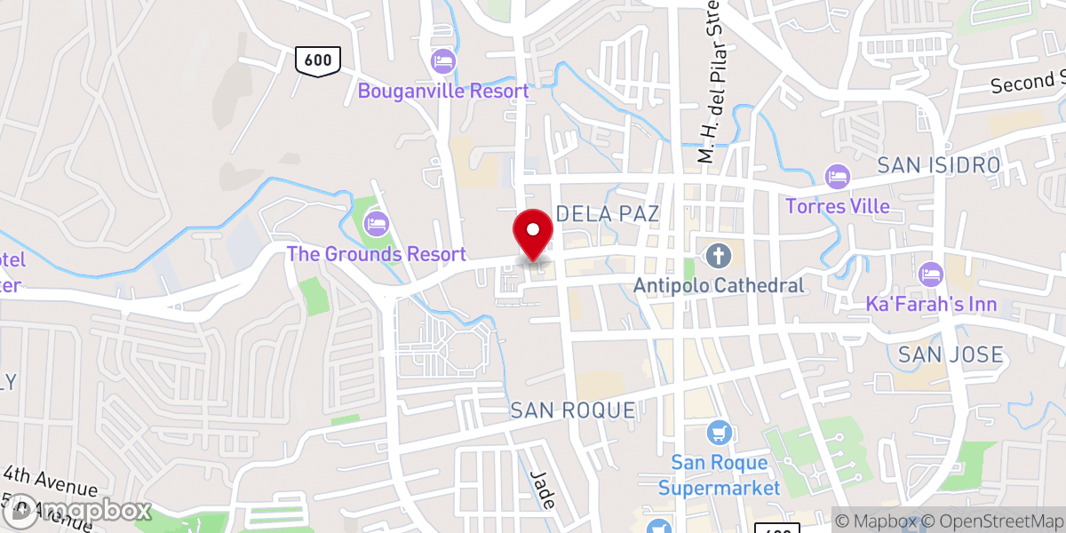 Map showing location of UNIVERSAL CHURCH - UCKG ANTIPOLO