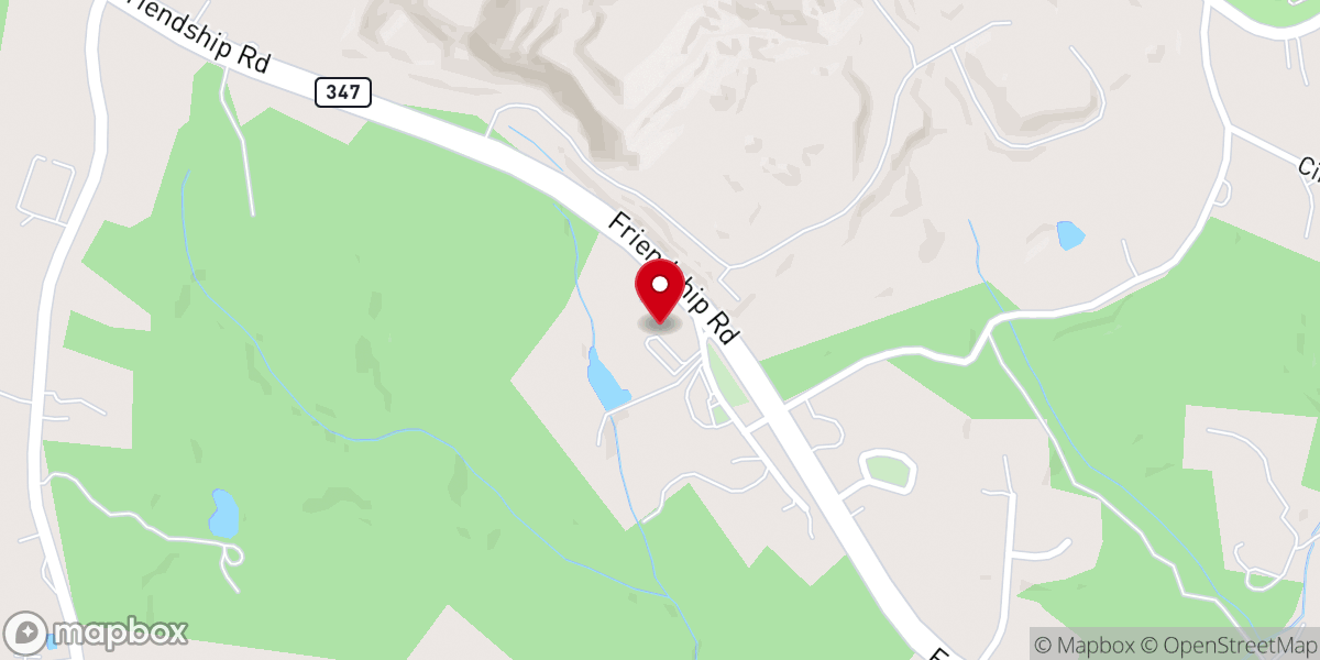 Map showing location of Buford Family Seventh-day Adventist Church