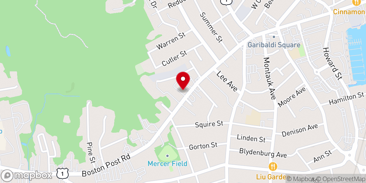 Map showing location of Tabernacle of Praise