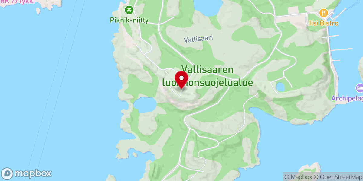 Map showing location of Aleksanterin patteri