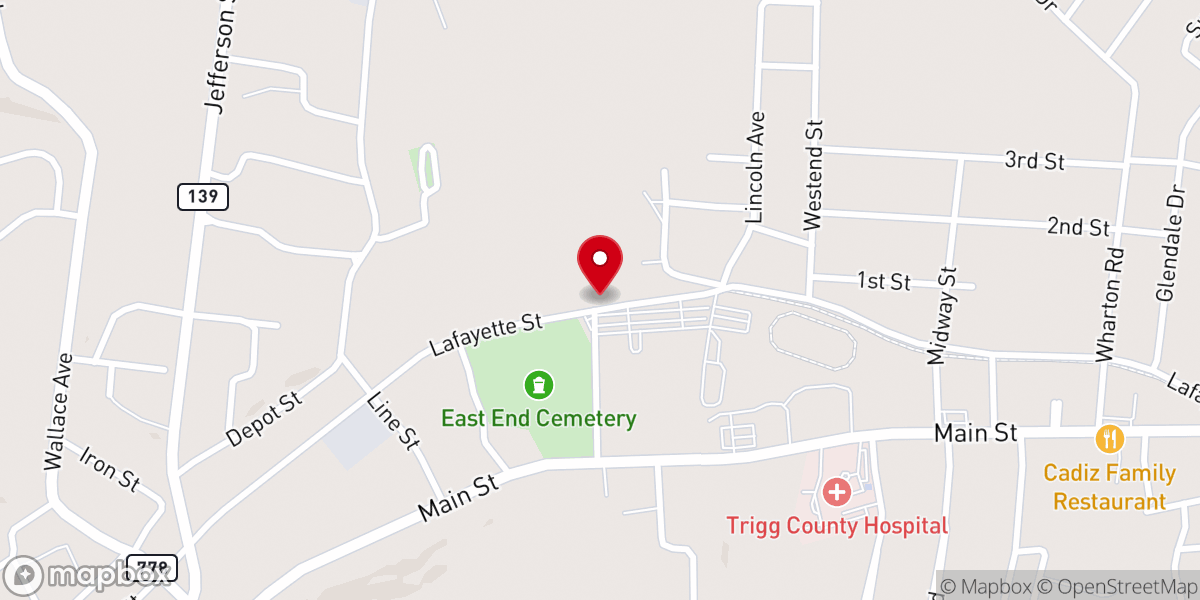 Map showing location of The Way