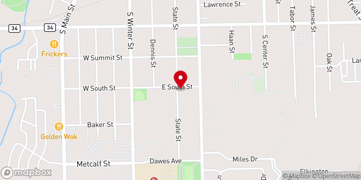 Map showing location of City of Refuge Ministries Int'l