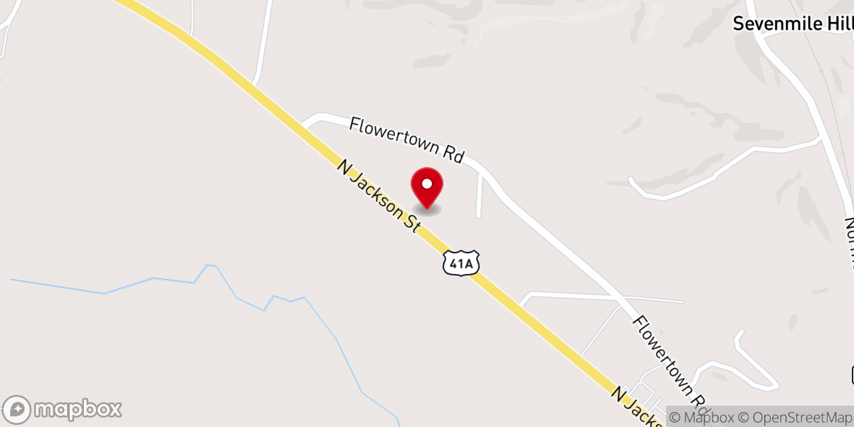 Map showing location of Family Life Center