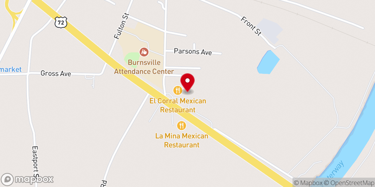 Map showing location of Gate Ministries Church