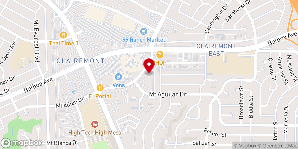Map showing location of Saint Catherine Labouré Catholic Church