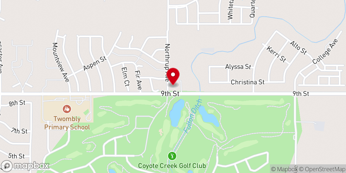 Map showing location of Fort Lupton Seventh-day Adventist Church