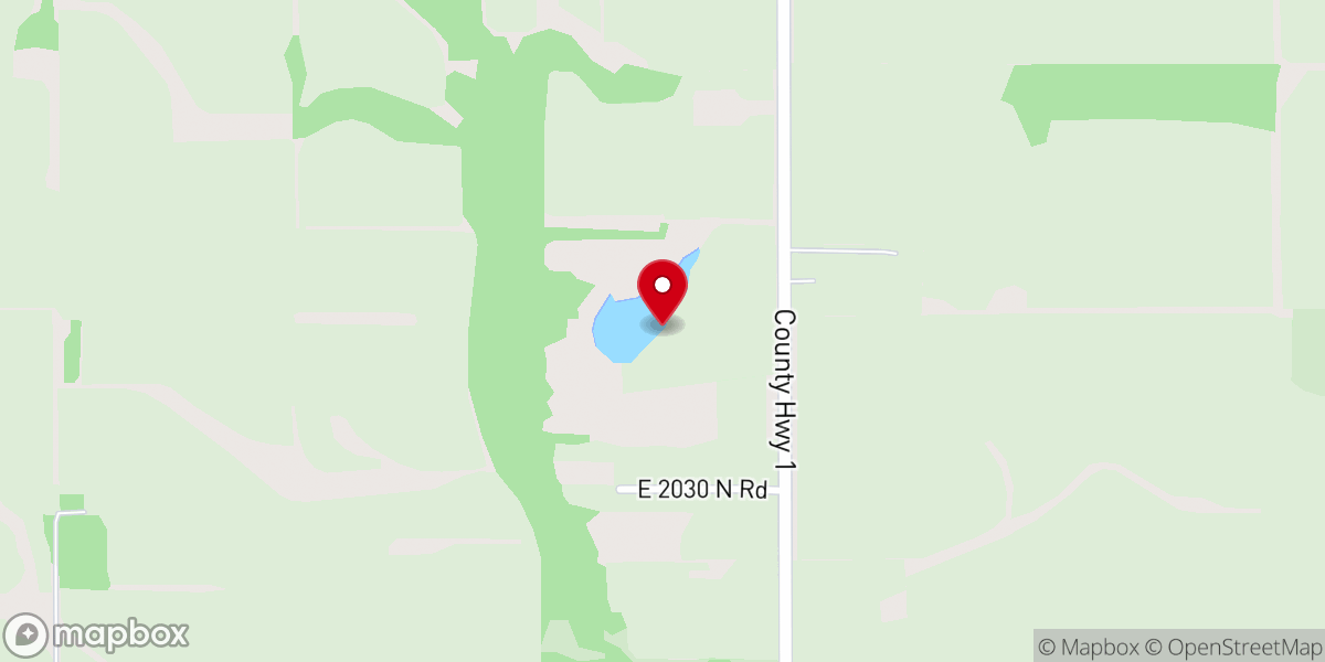 Map showing location of Willow Barn