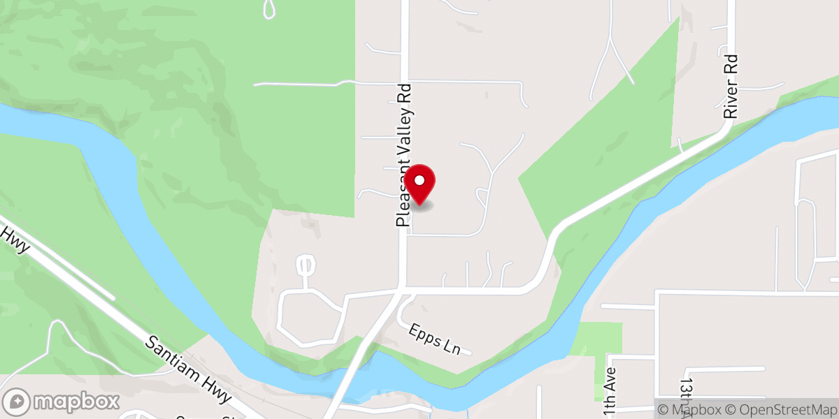 Map showing location of Mount Calvary Baptist Church