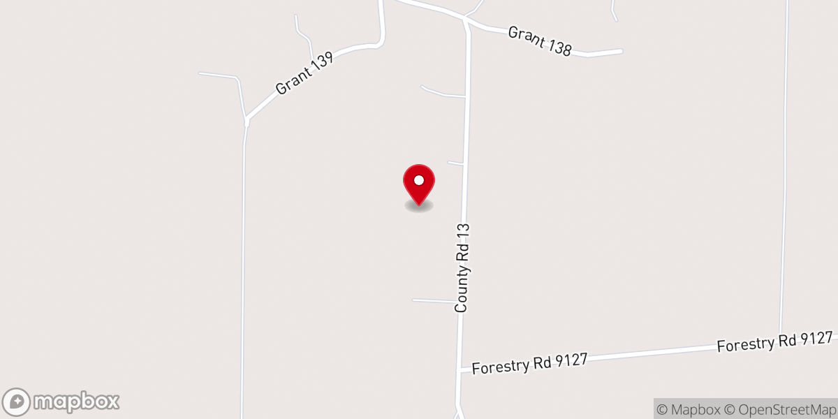 Map showing location of Chapel Creek Lumber