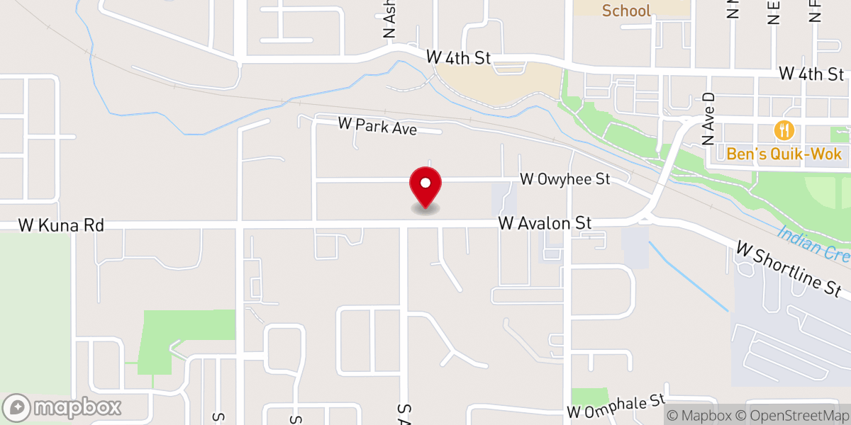 Map showing location of Compass Bible Church South Valley (Offices)