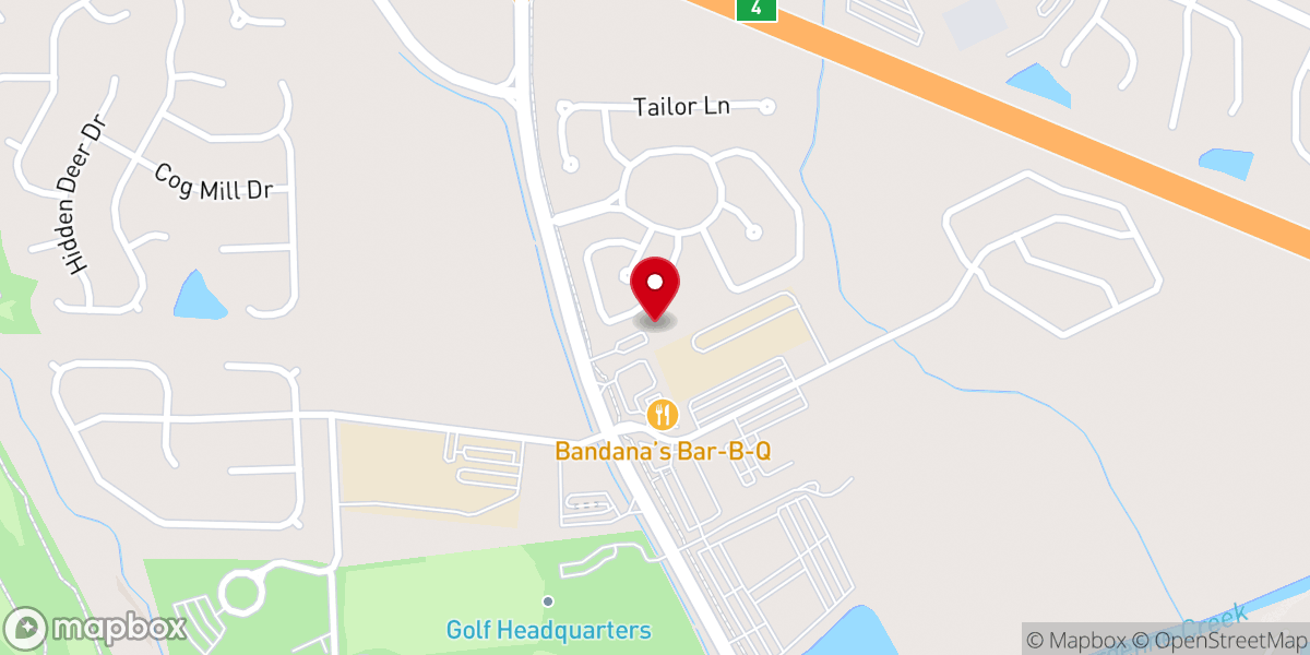 Map showing location of Victory Family Church