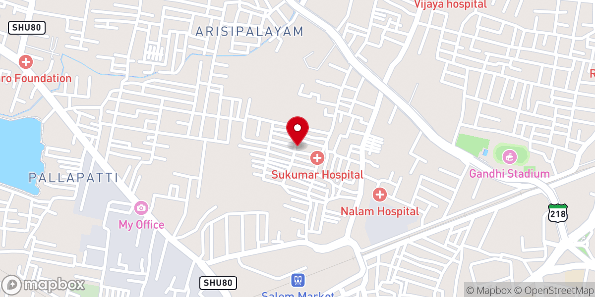 Map showing location of St. Anthony's Church
