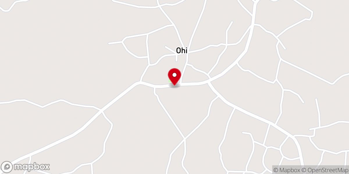 Map showing location of Assemblies of God Church