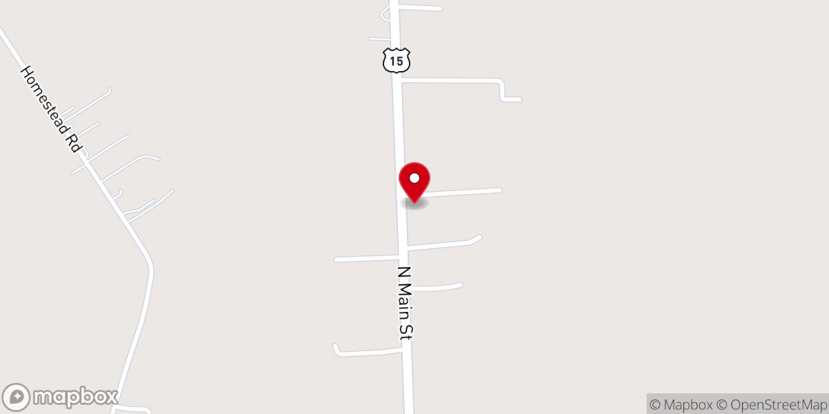 Map showing location of Bethel Farm Pentecostal Faith