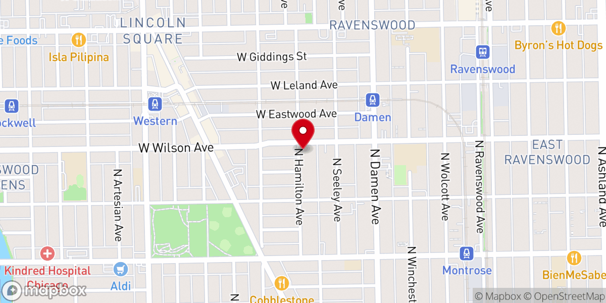 Map showing location of Christian Community Church