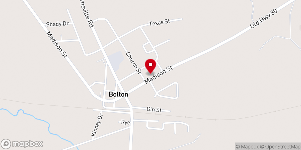 Map showing location of Saint Mary's Episcopal Church