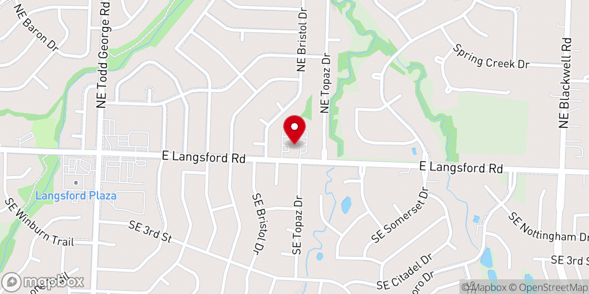 Map showing location of Legacy Christian Church - Lee's Summit