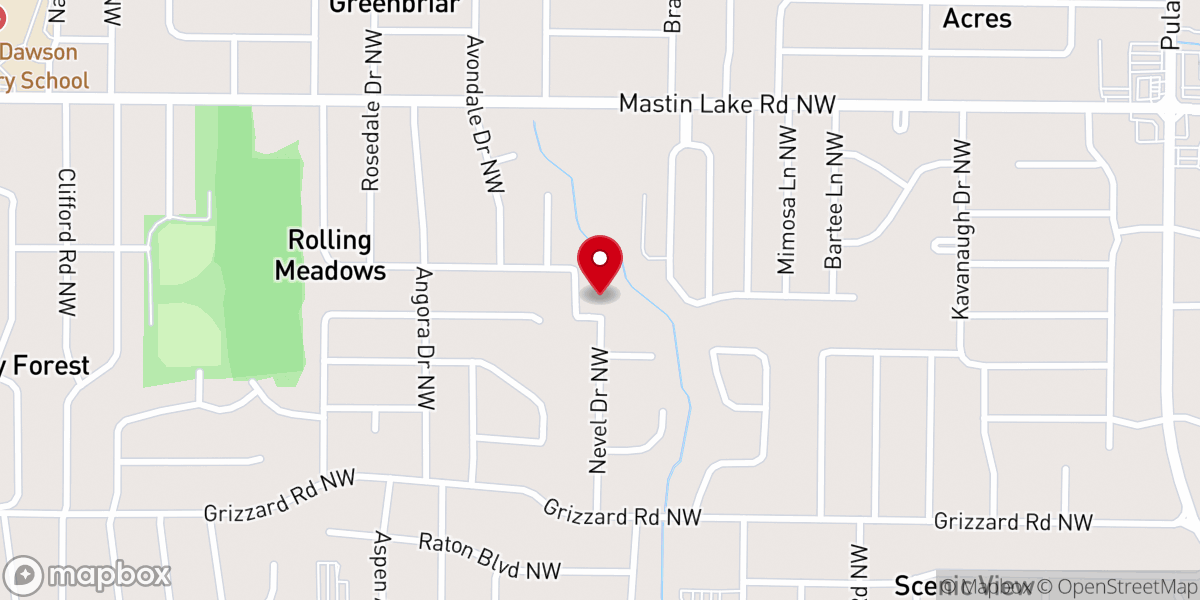 Map showing location of Union Hill CP Church