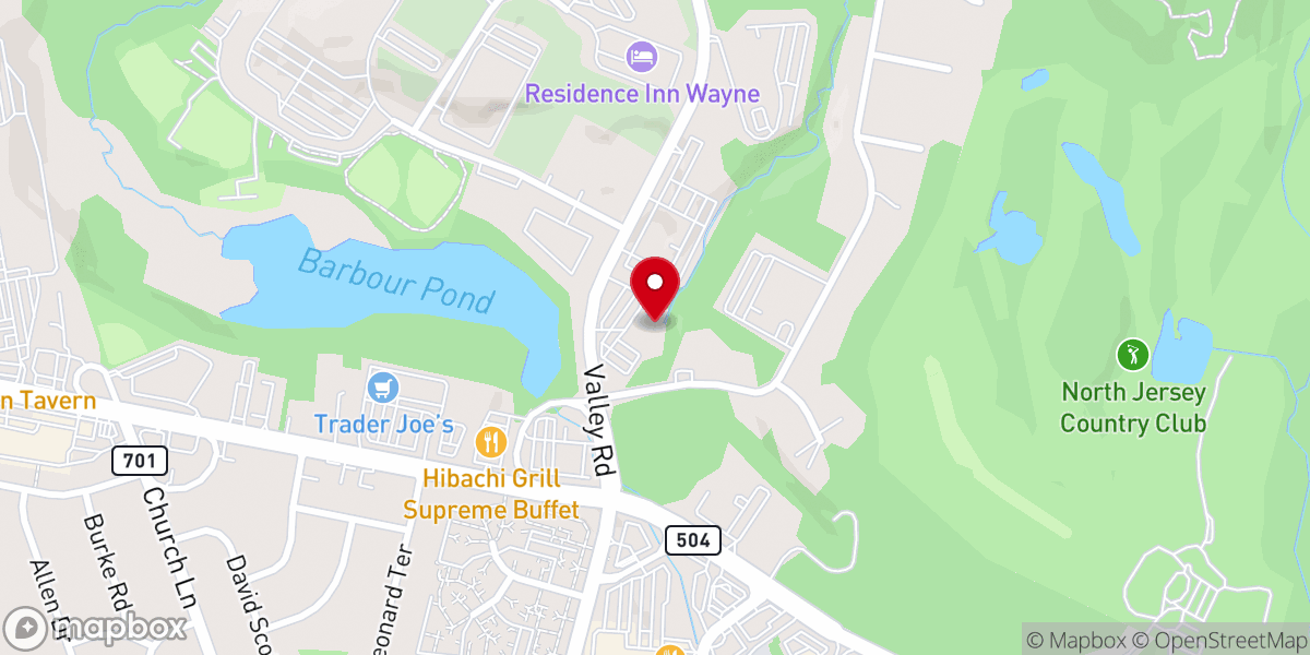 Map showing location of The Church of Pentecost U.S.A., Inc National Headquarters