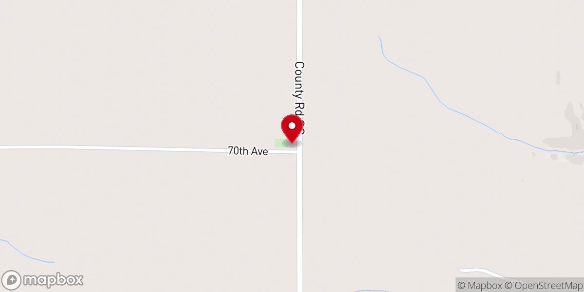Map showing location of Swedish Methodist Church