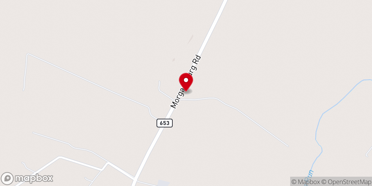 Map showing location of Liberty Community Church