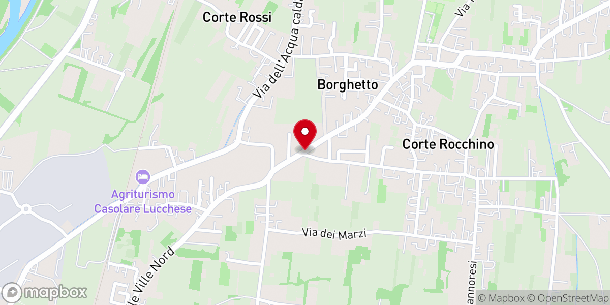 Map showing location of Cappella Stradale